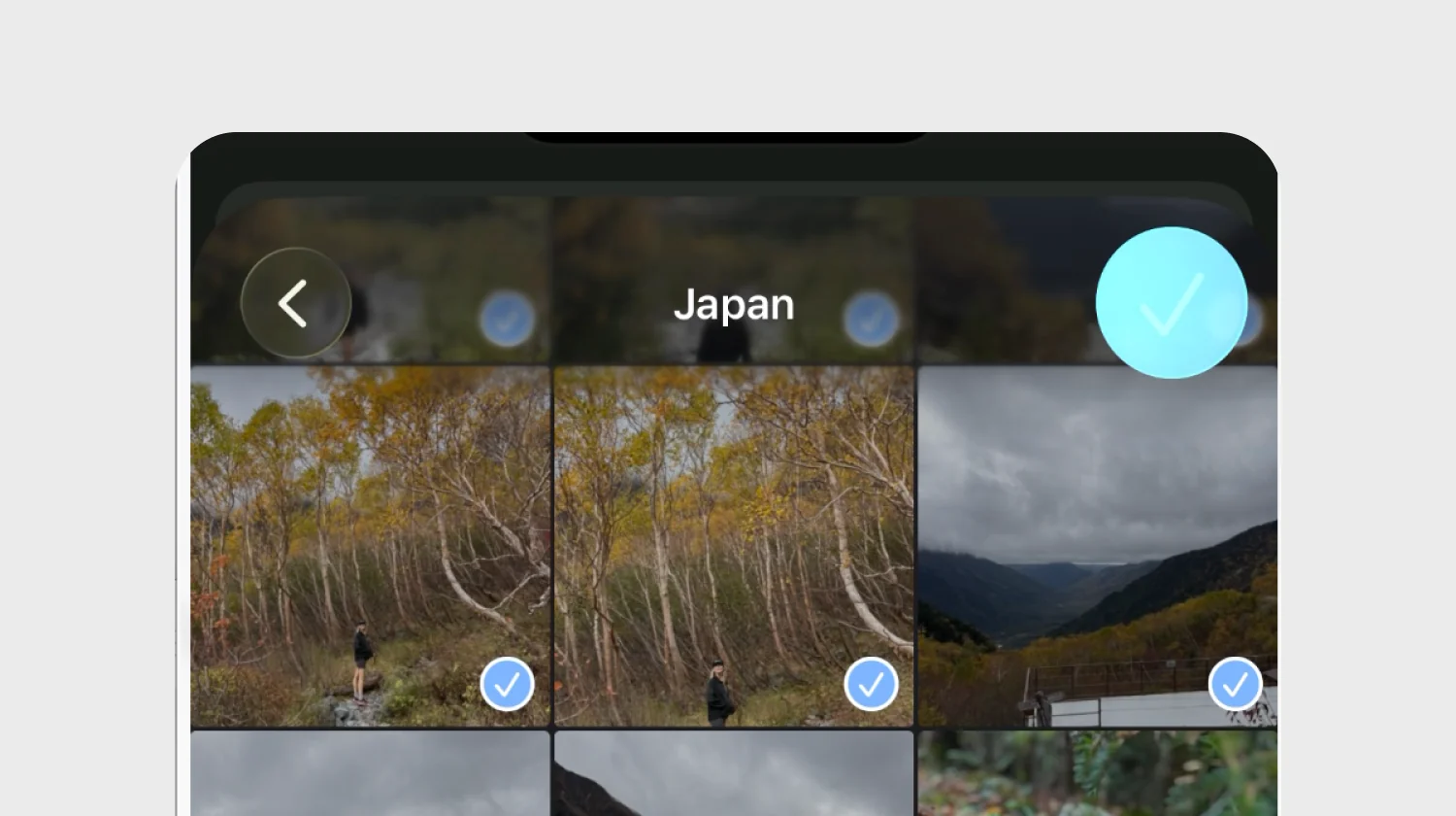 iOS photo picker downloading photos